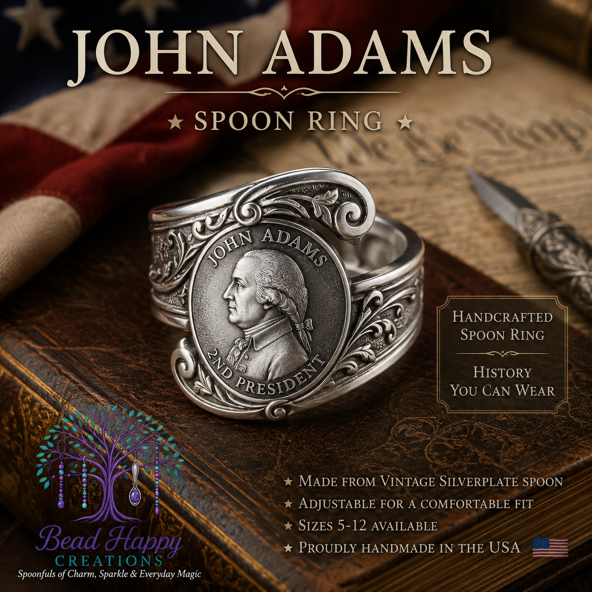 From Family History to Vintage Spoon Jewelry: How Bead Happy Creations Began