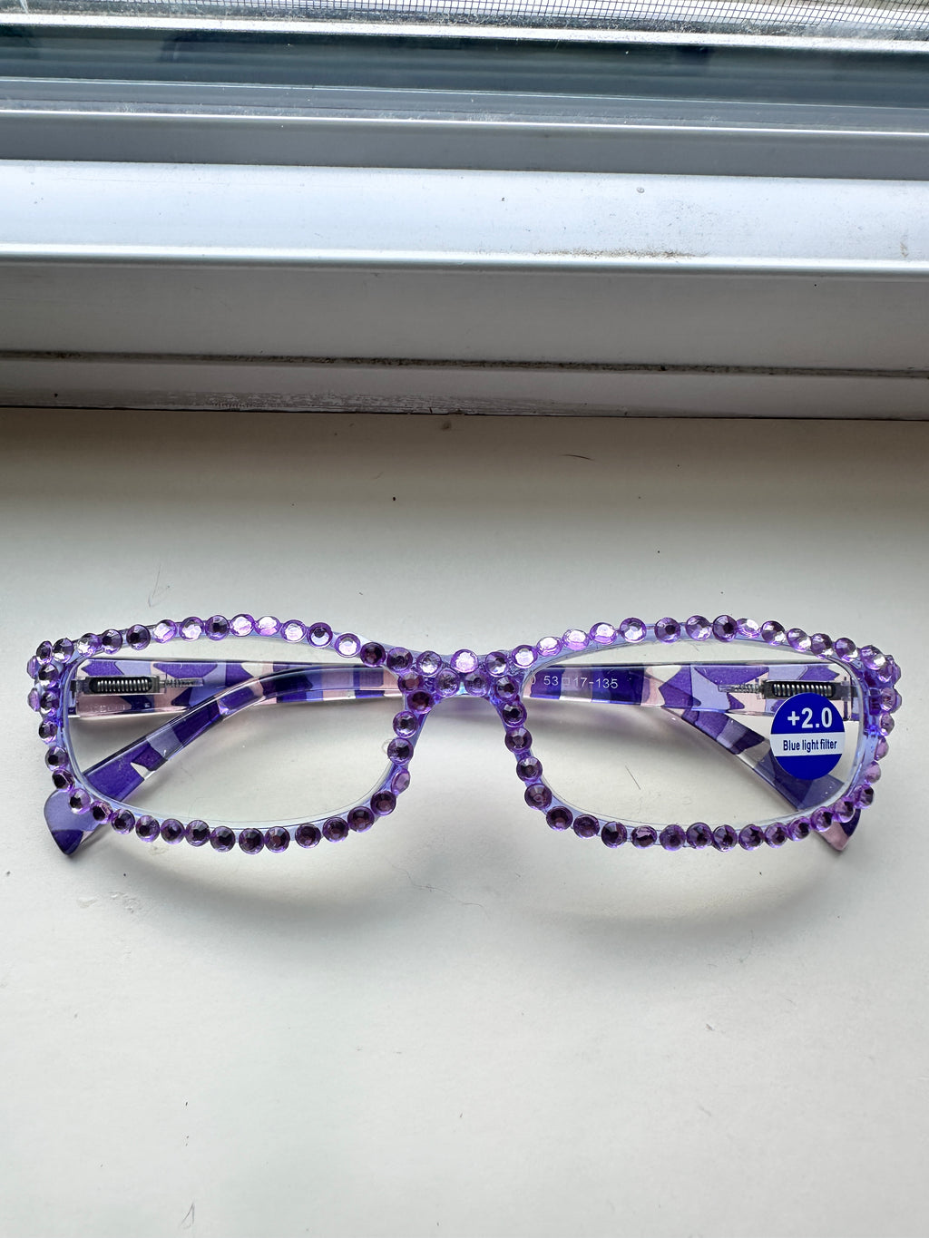 European Crystal Reading Glasses – Bling Rhinestone Readers +1.00–3.25 – Sparkly Eye Eyewear, Includes Care Kit
