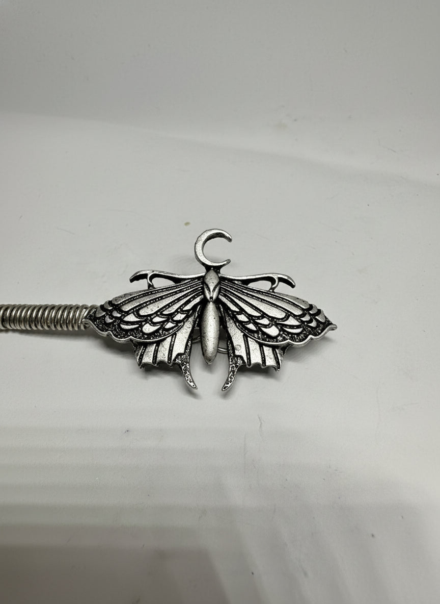 Handmade Wire-Wrapped Bracelet Helper Clips - Unique Butterfly, Skull & Snake Designs