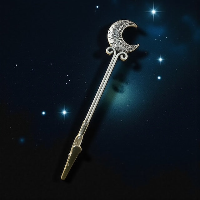 Handmade Mystical ATM Card Clips with Celestial & Pagan Charms – Unique Collectible Grabbers