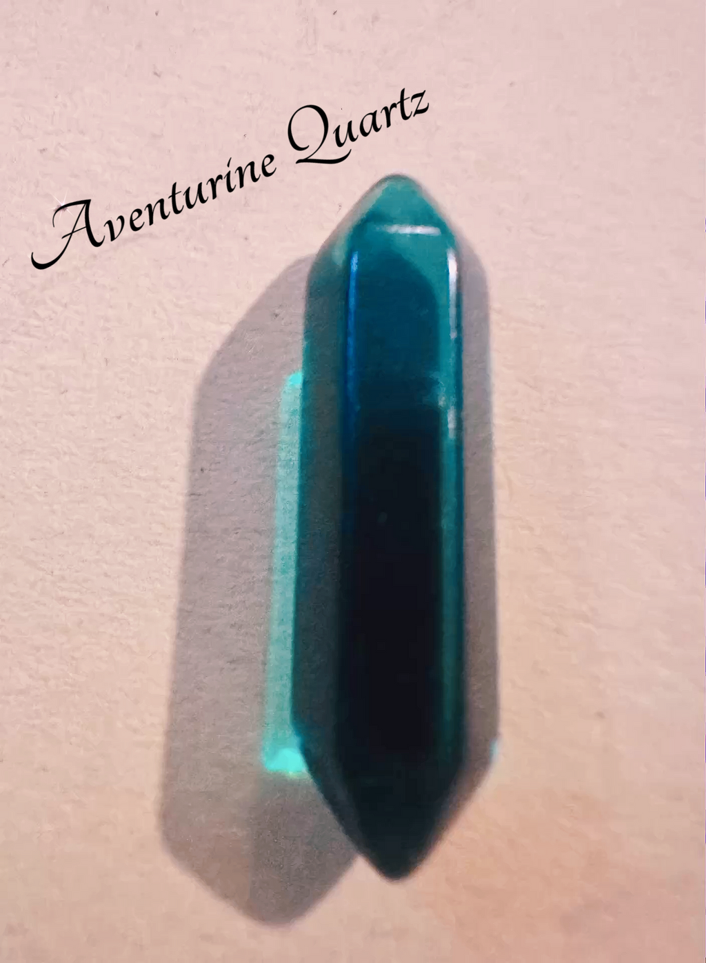 Genuine Gemstone Clip – ATM Card Grabber, & Bracelet Helper showing a rich Aventurine Quartz stone against a plain backdrop.