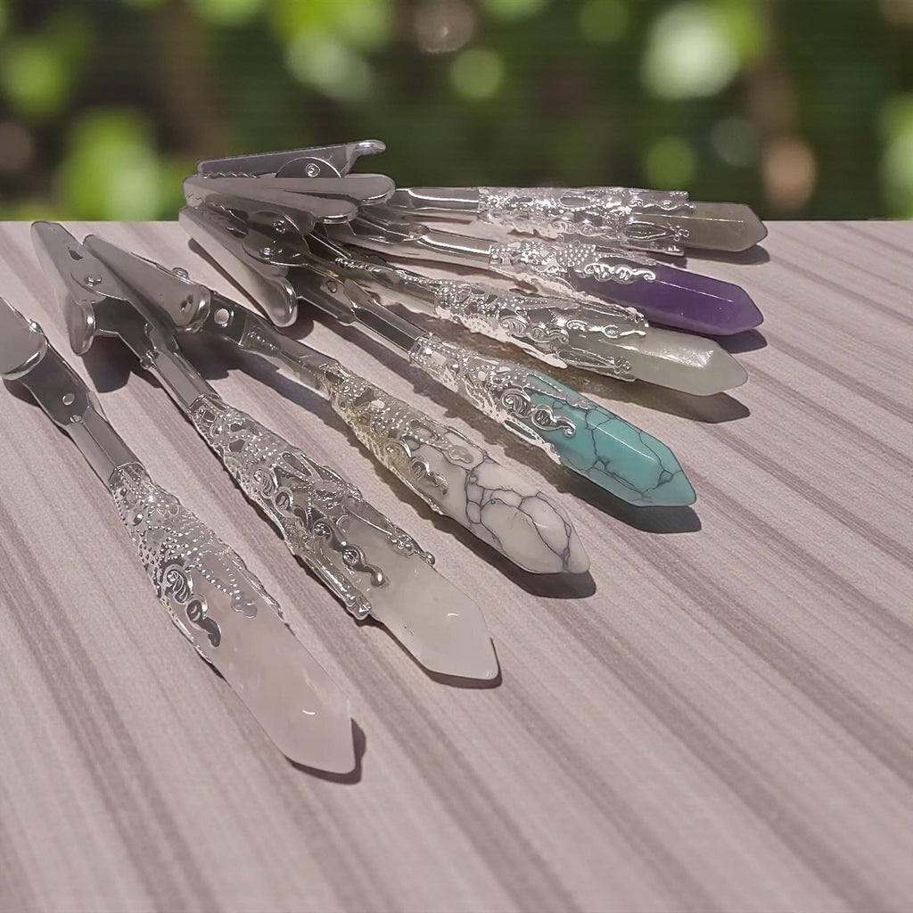 ATM Card Clip genuine Crystal point  • Bracelet Buddy • Long Nail Helper/debit card grabber