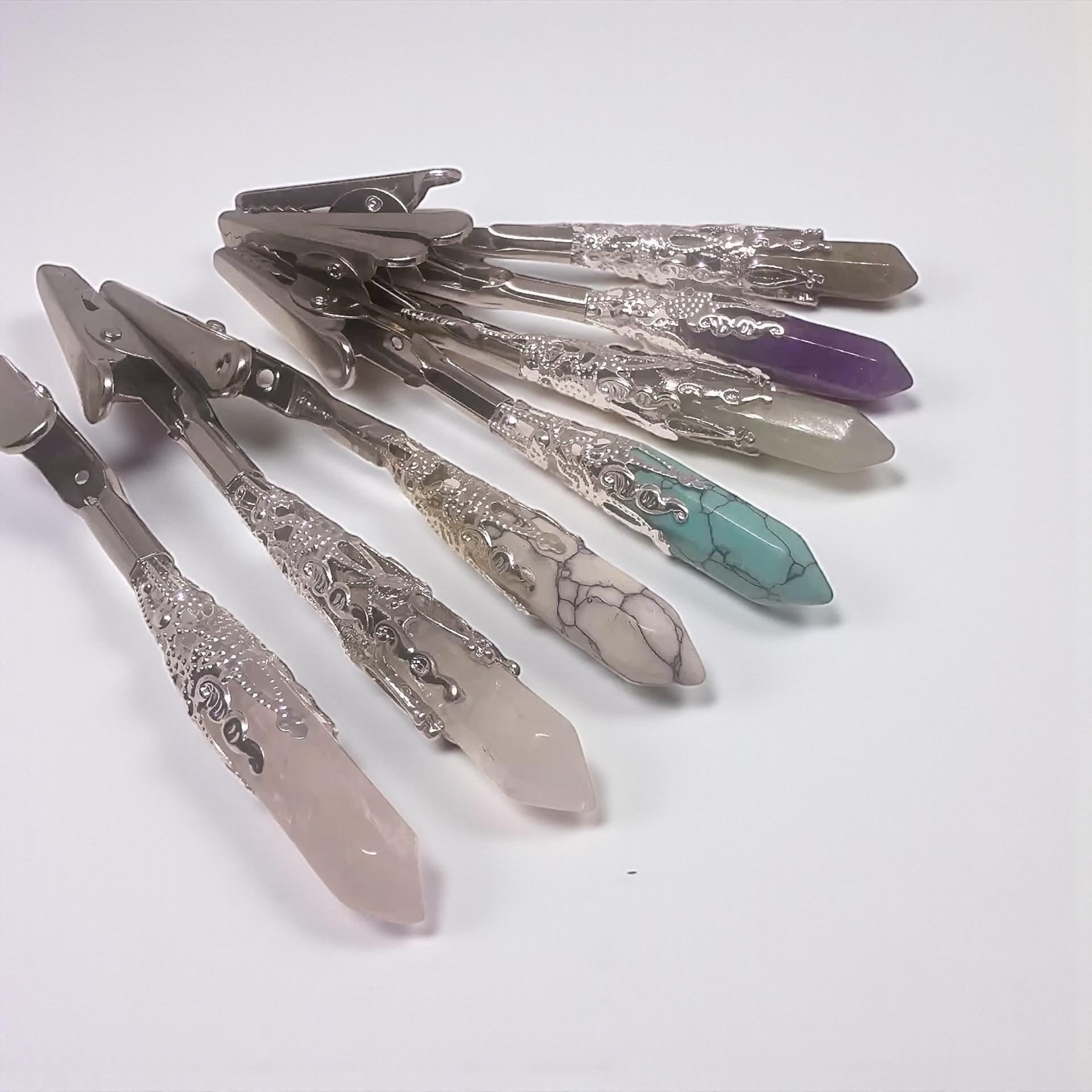 ATM Card Clip genuine Crystal point  • Bracelet Buddy • Long Nail Helper/debit card grabber