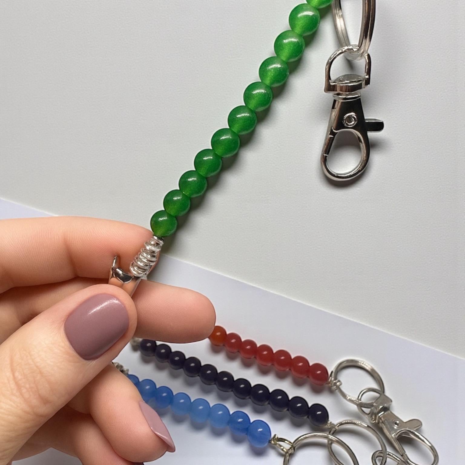 ATM Card Clips Genuine Gemstone  • Long Nail Helpers • Bracelet Buddy Tools • 4 Color Options