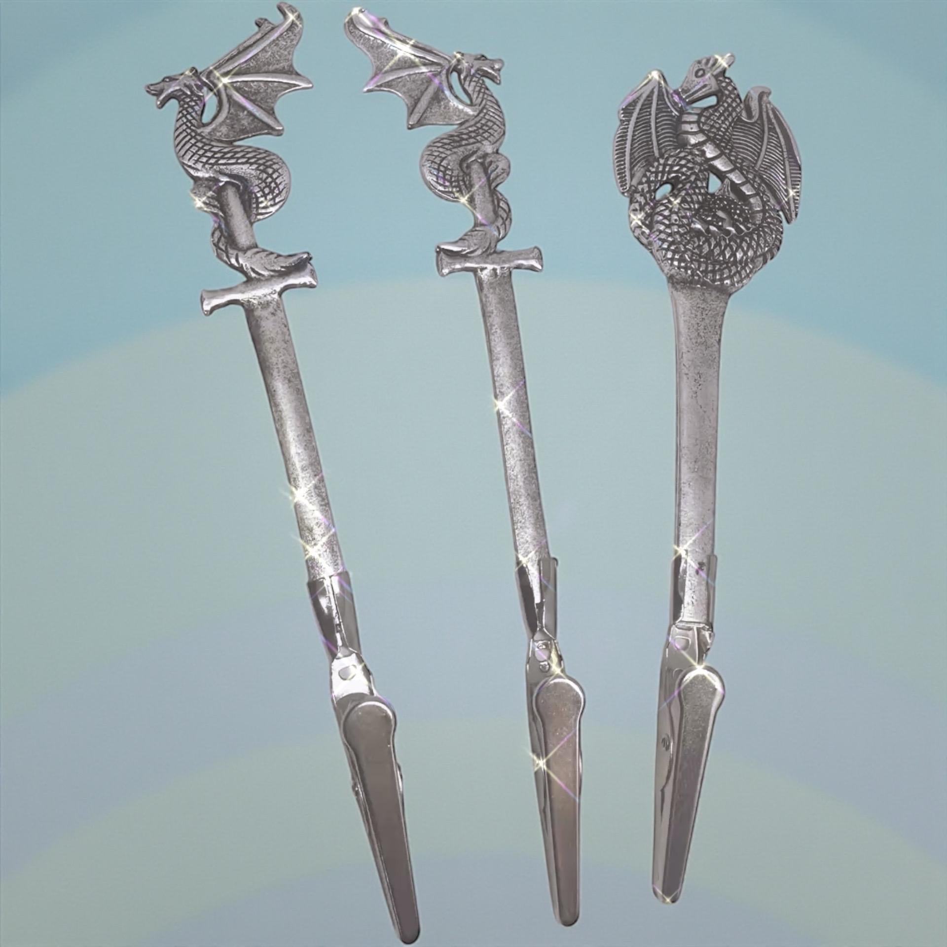 Dragon ATM Card Clip – Medieval, Celtic & Gothic Dragon Bracelet Buddy