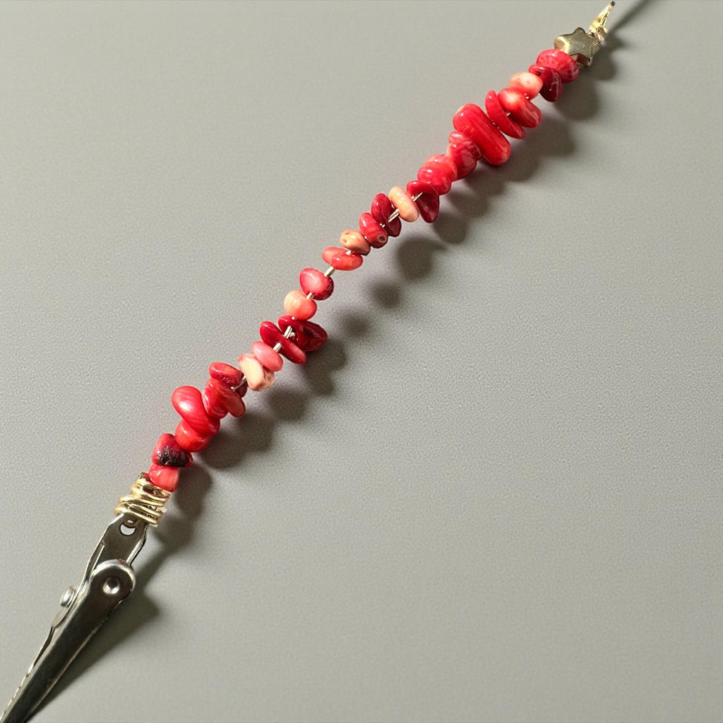 ATM Card Clip Crystal Gemstone • Long Nail Helper, Bracelet Buddy
