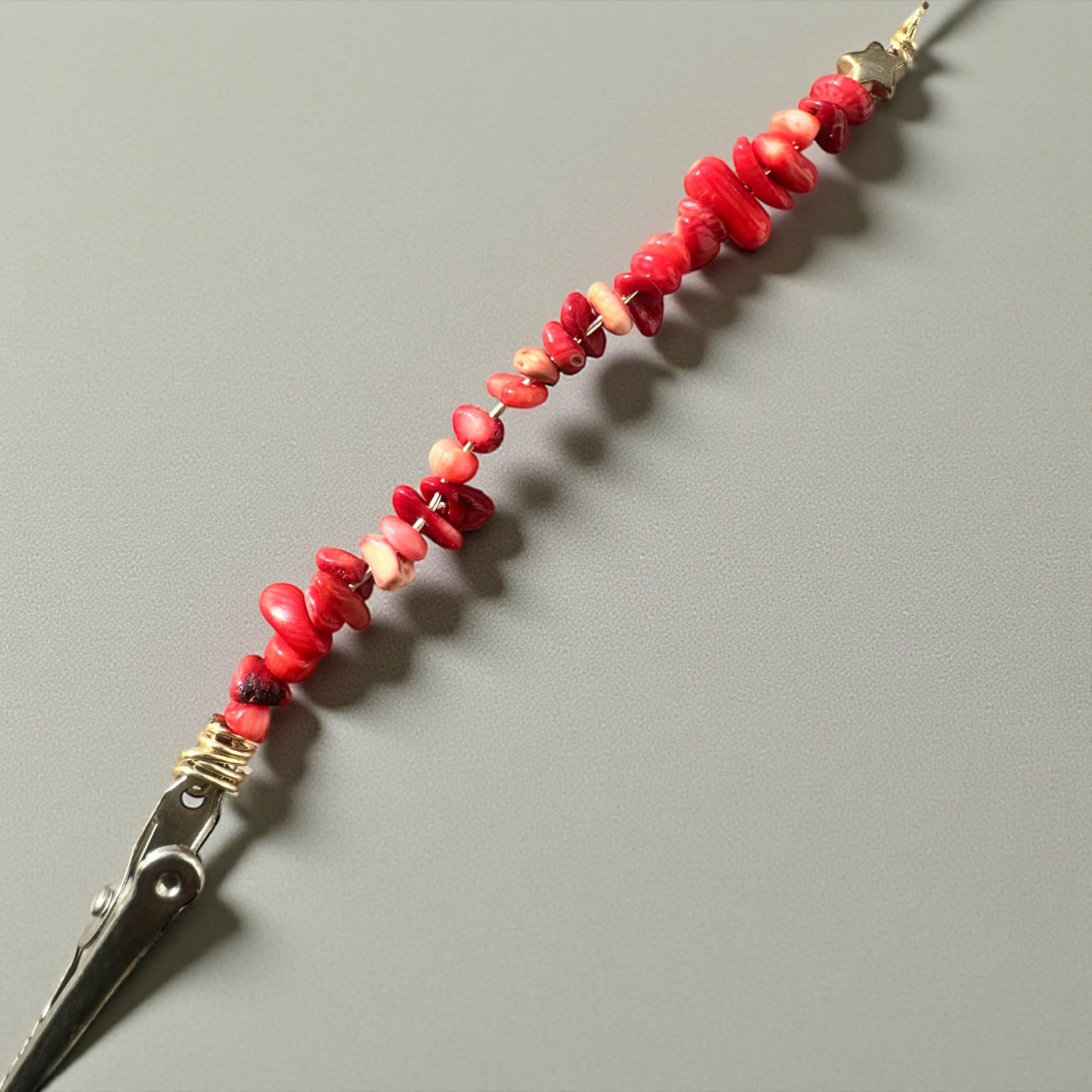 ATM Card Clip Crystal Gemstone • Long Nail Helper, Bracelet Buddy