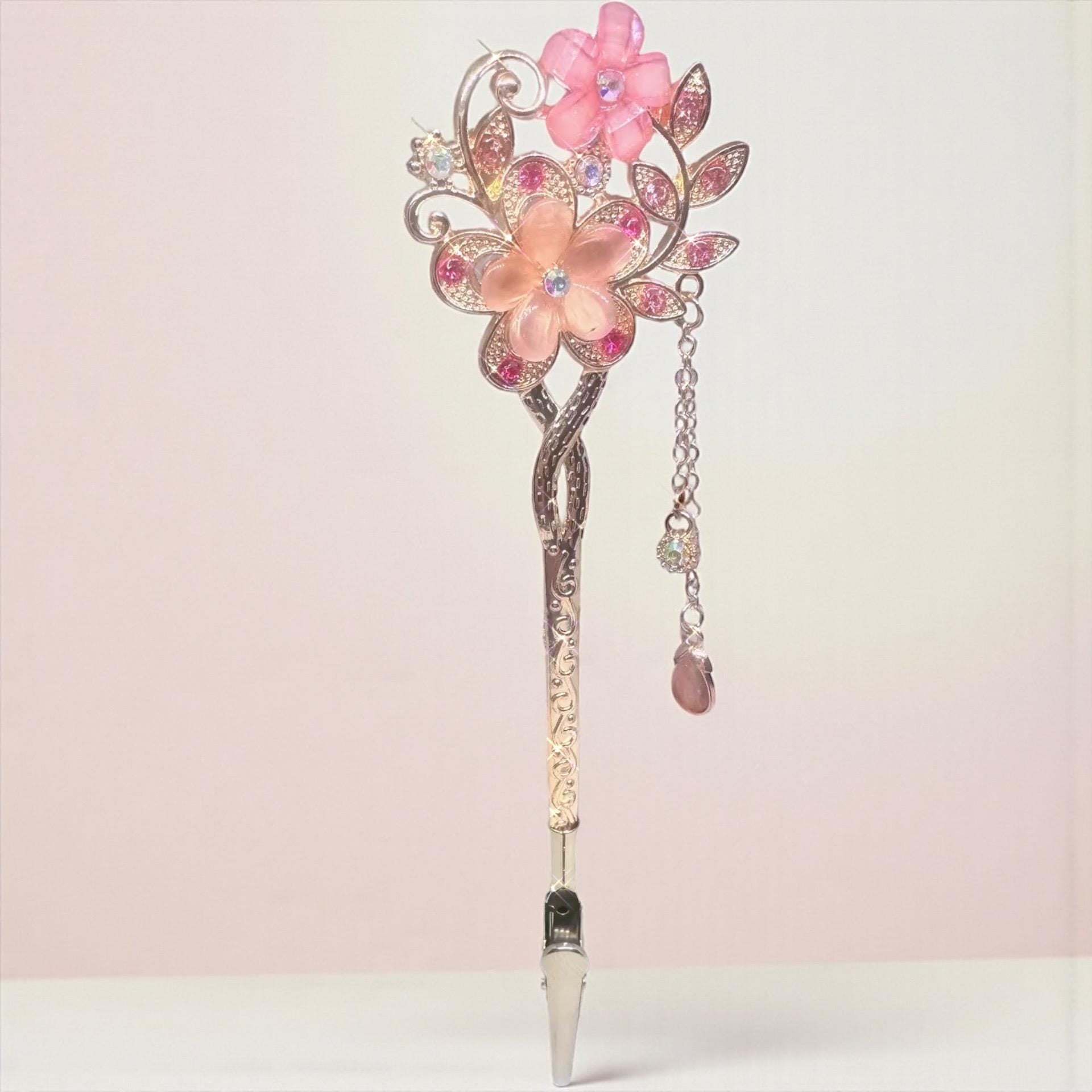 Floral ATM Card Grabber Tool • Long Nail Puller