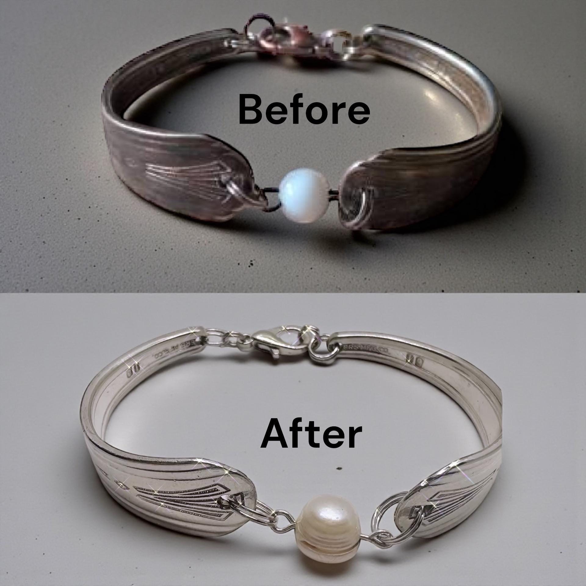 Custom Spoon Jewelry – Repurposed Heirloom Ring, Pendant, Bracelet, Earrings