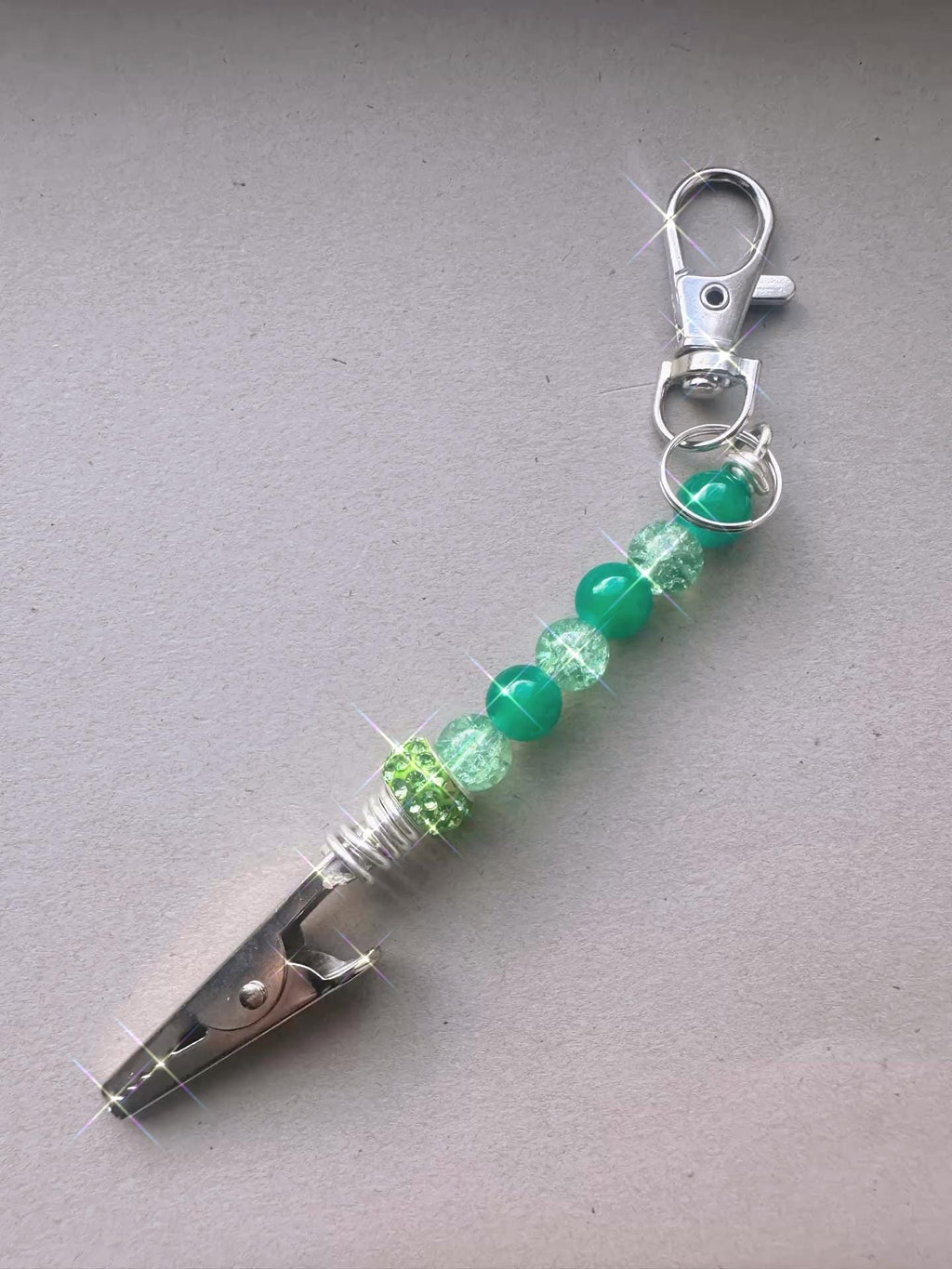 Atm card clip for long nails , card grabber tool, no touch helper, purse charm gift