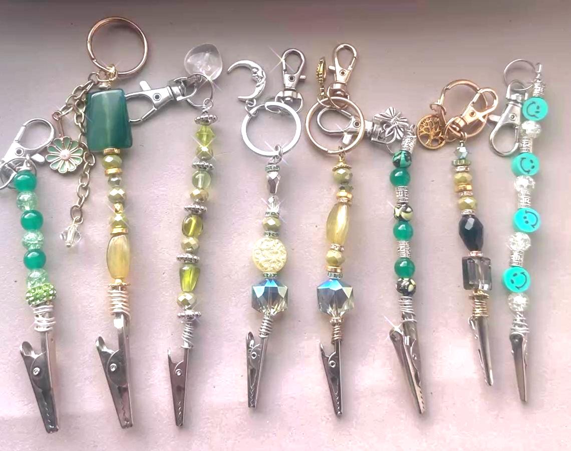 Atm card clip for long nails , card grabber tool, no touch helper, purse charm gift