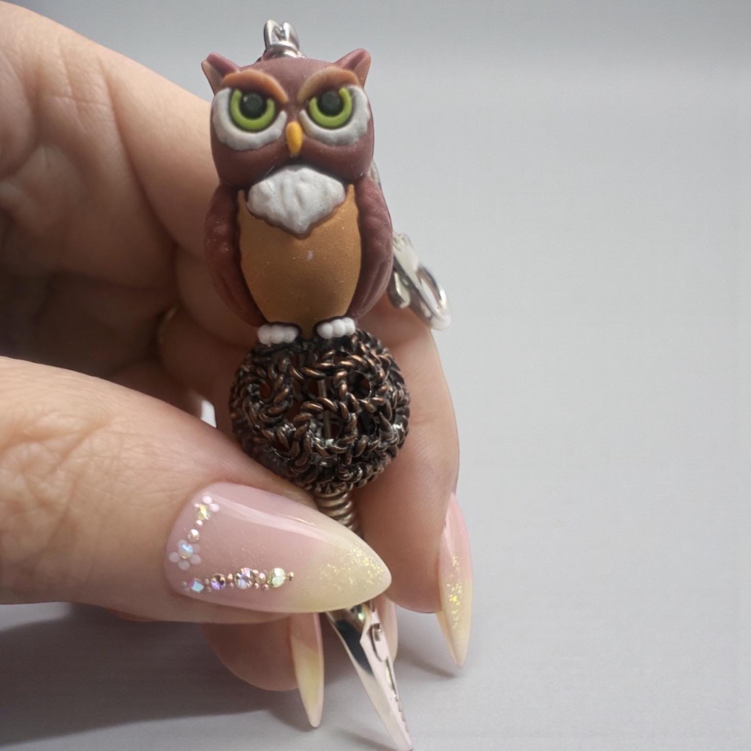 Handmade animal atm card clip Bracelet Helper • Long Nail Helper • Purse & Keychain Accessory