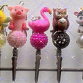 Handmade animal atm card clip Bracelet Helper • Long Nail Helper • Purse & Keychain Accessory
