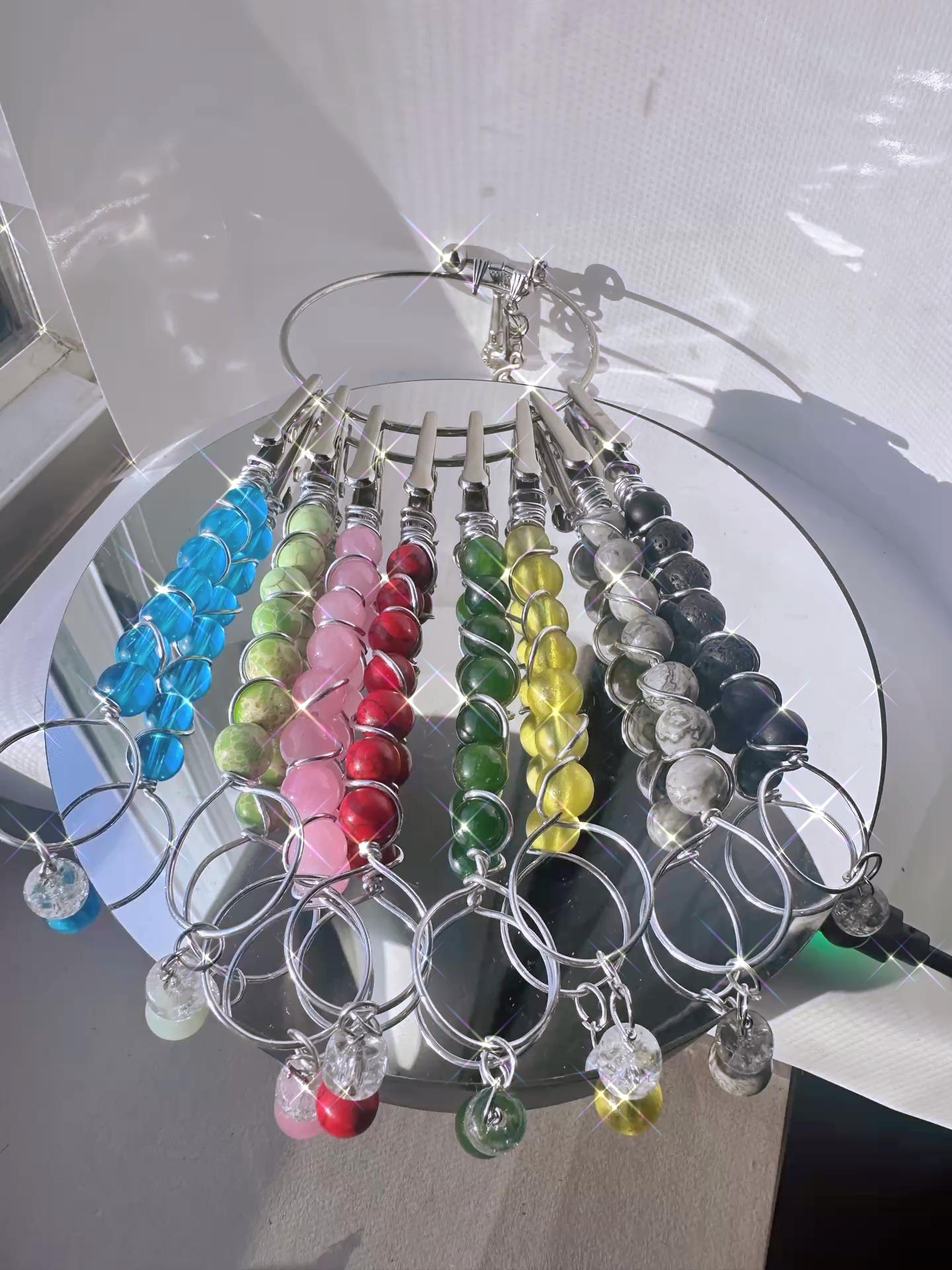 Gemstone ATM Card Clip, Bracelet Helper, Long Nail Tool, Purse Charm