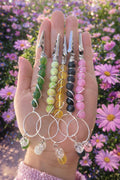 Gemstone ATM Card Clip, Bracelet Helper, Long Nail Tool, Purse Charm