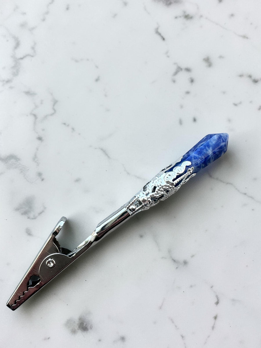 Crystal Point ATM Card Clip – Choose Your genuine gemstone