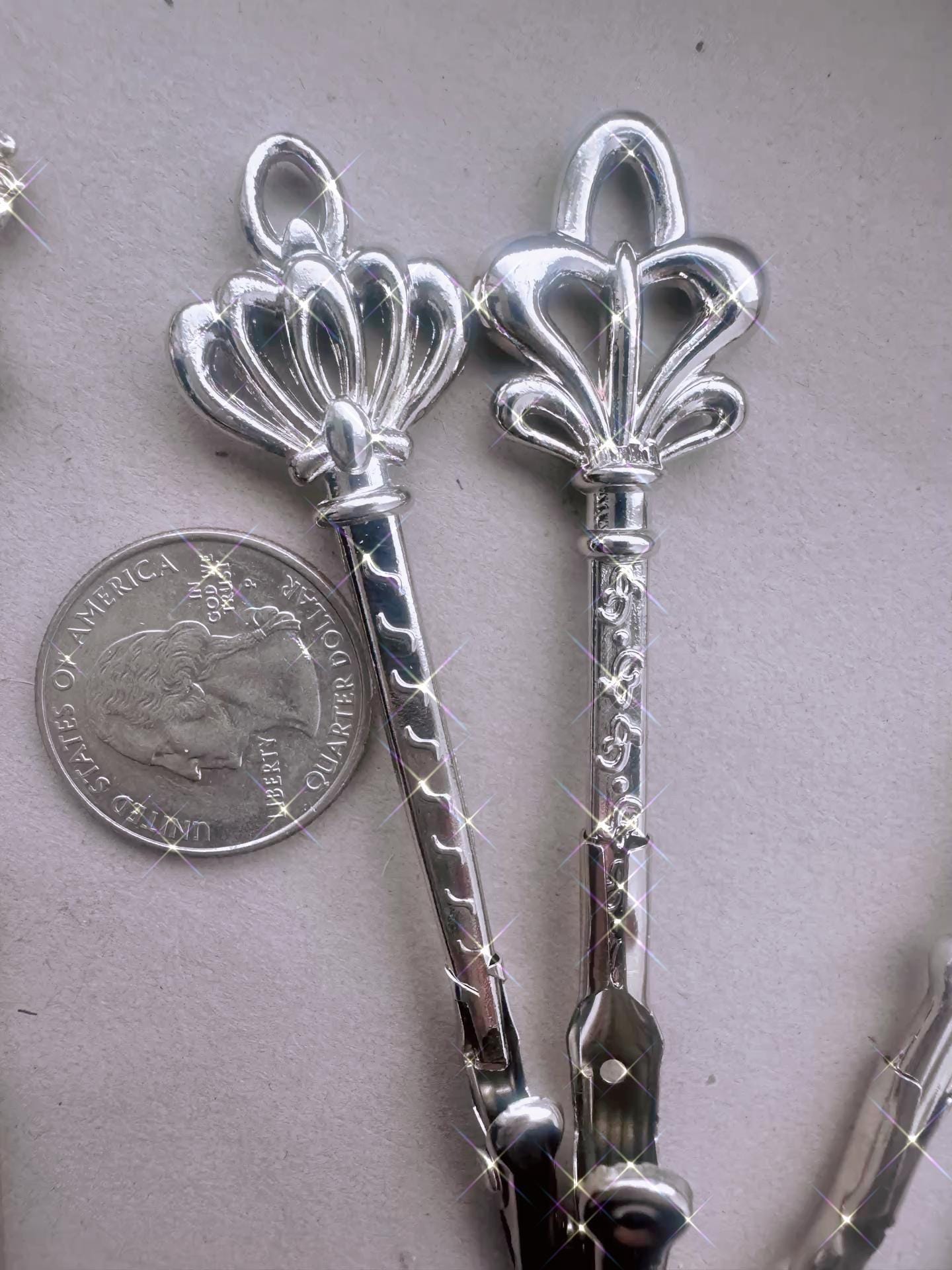 Vintage Silver Plated atm card clip