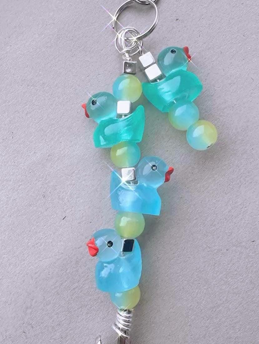 Handmade Duck Bracelet Helper Tool – ATM Card Grabber with Alligator Clip