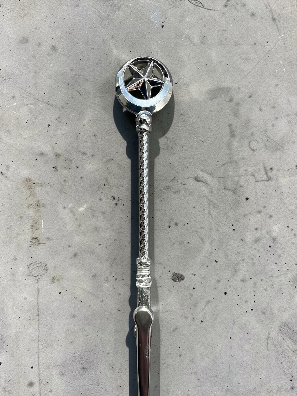 Handmade ATM Card Grabber Clip, Long Nail Helper Tool, Western Star Hamsa Sword Styles
