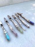 Crystal Point ATM Card Clip – Choose Your genuine gemstone