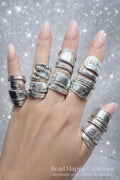 Mystery Spoon Rings – Vintage Silver Plated , bundle options