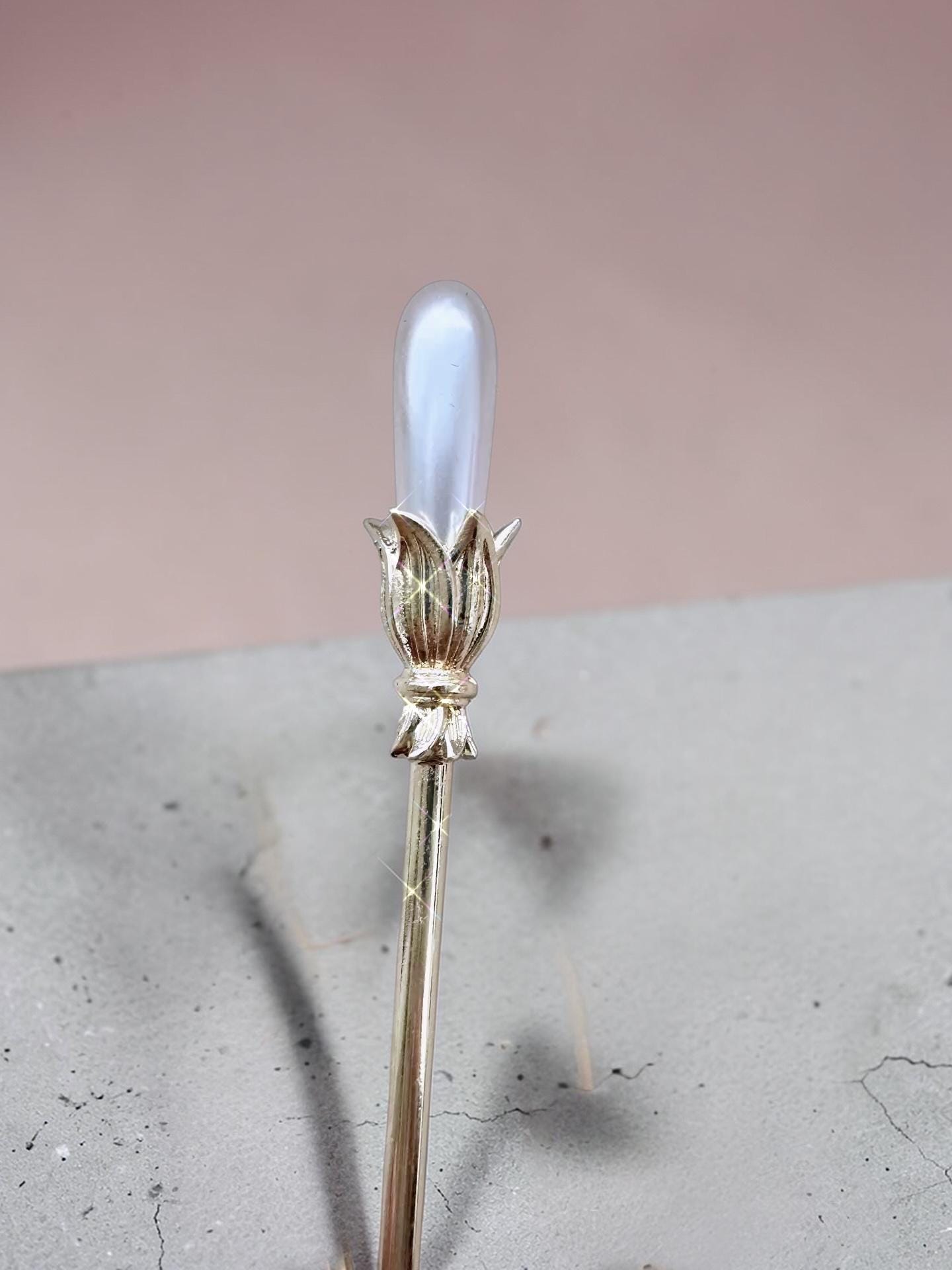 Floral ATM Card Clip Bracelet Helper – Beaded Keychain Tool for Long Nails