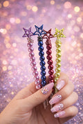 Star Wand ATM Card Grabber – Beaded Bracelet Helper Tool – Long Nail Accessory