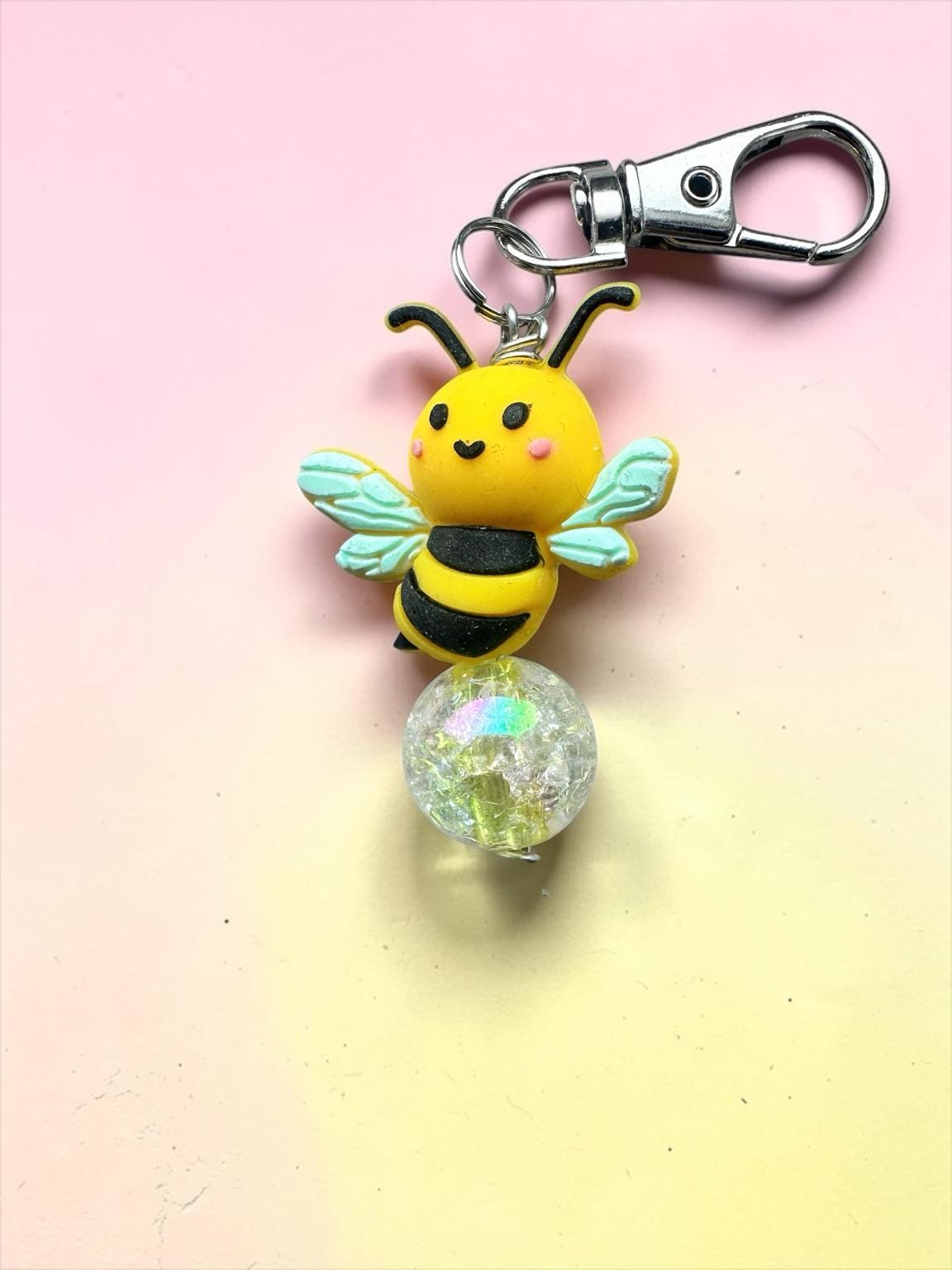 Handmade Owl, Cow, Bee, Flamingo Journal Charm Clip Accessory