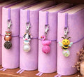 Handmade Owl, Cow, Bee, Flamingo Journal Charm Clip Accessory