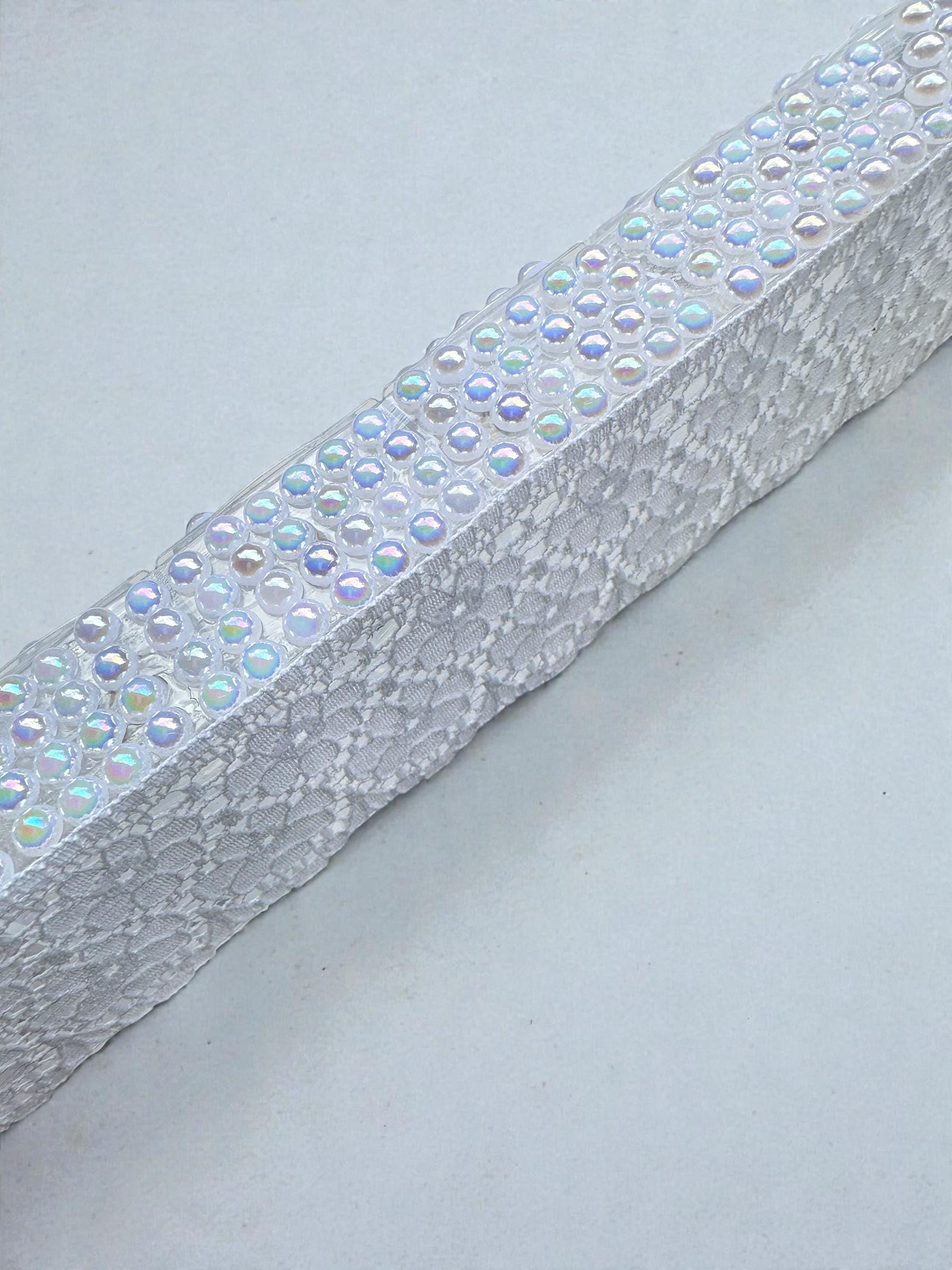 Personalized Pearl Pill Case – Custom Initial Medicine Organizer – Rhinestone Pearl Pill Box – Travel Medication Holder – Gift for Her