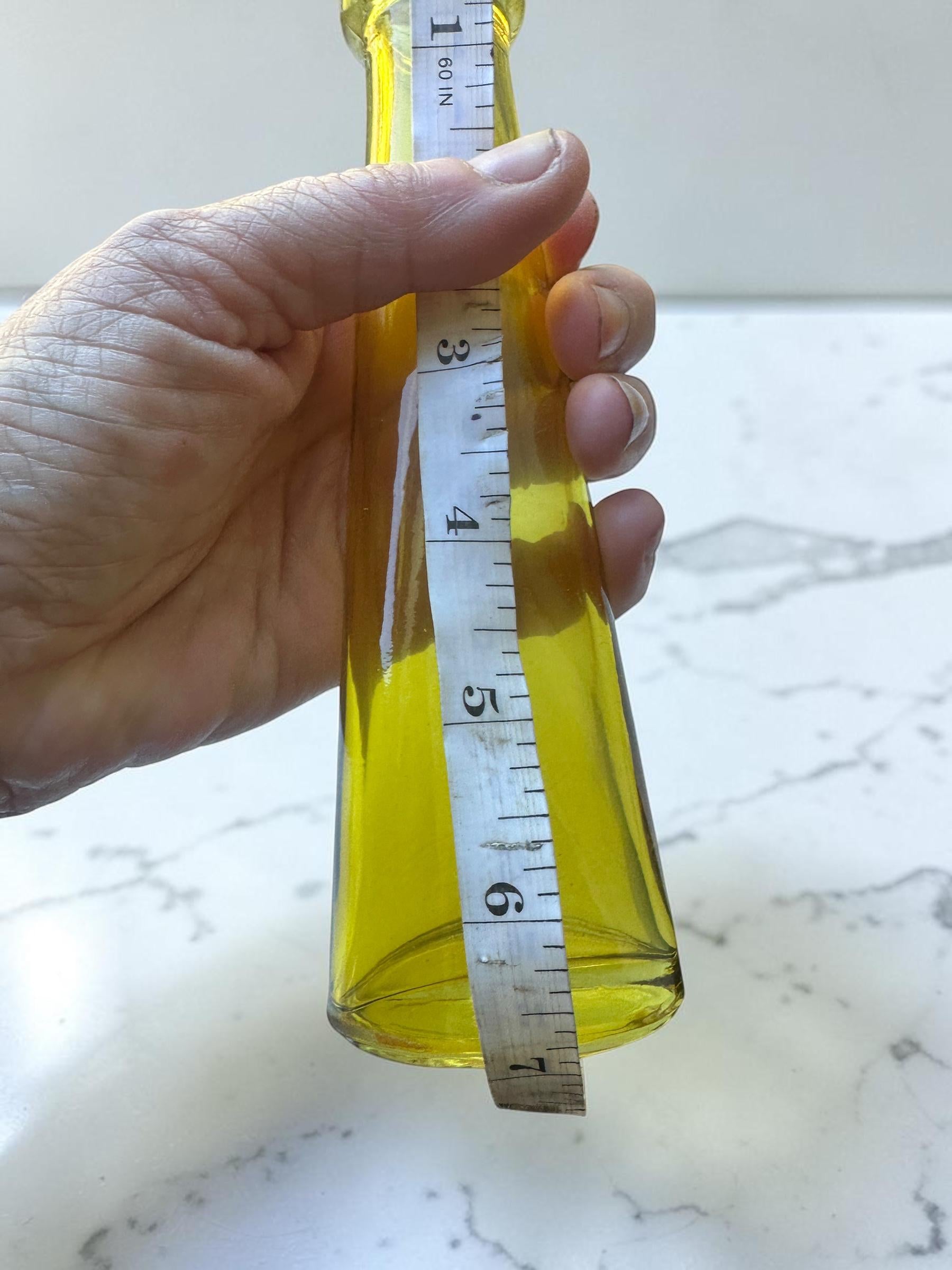 Vintage Yellow & Orange Glass Bud Vase Set of 3 | Retro Colored Glass Bottles | Mid Century Decor | Floral Display Vases