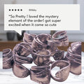 Mystery Vintage Spoon Ring: Handcrafted Stainless Steel Double Wrap featuring floral design.